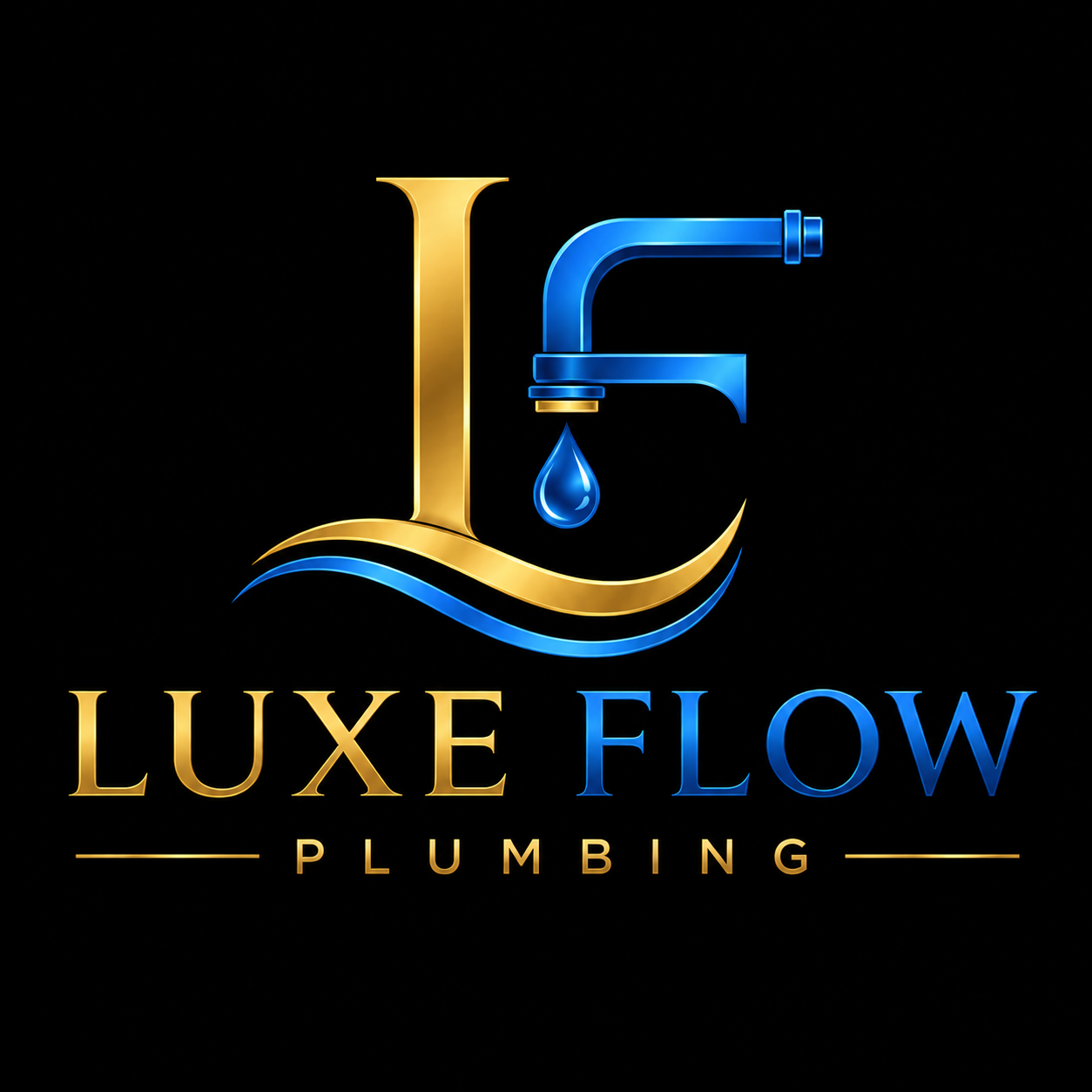 Luxe Flow Plumbing logo